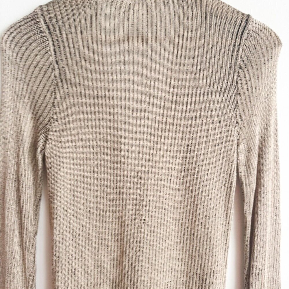 L'AGENCE Millie Cardigan Beige S - Picture 6 of 8